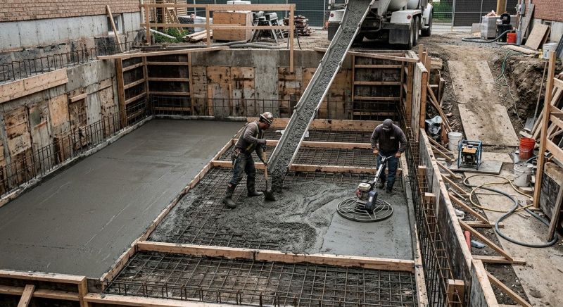 Basement Concrete Installation in Catawba, NC