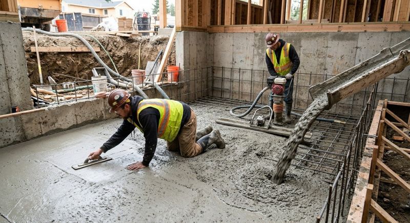Basement Concrete Installation in Sherrills Ford, NC