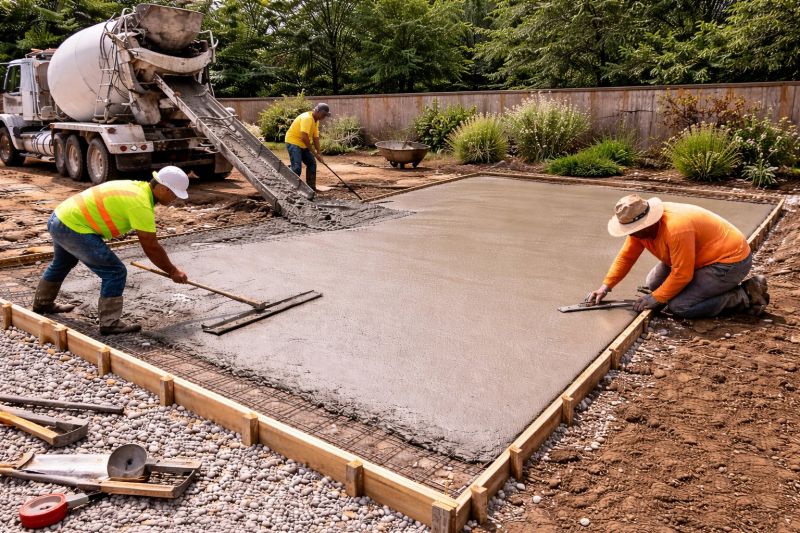 Cement Pouring Service in Statesville, NC