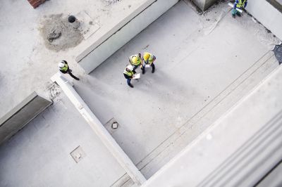 Commercial Slab Construction in Davie County, NC