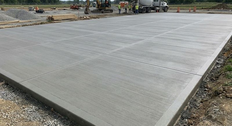 Commercial Slab Construction in Iredell County, NC