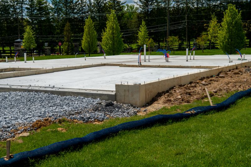 Commercial Slab Construction in Troutman, NC