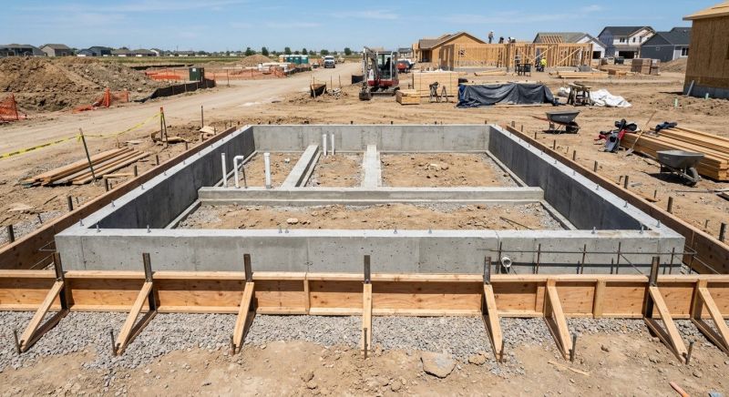 Concrete Foundation Installation in Hickory, NC