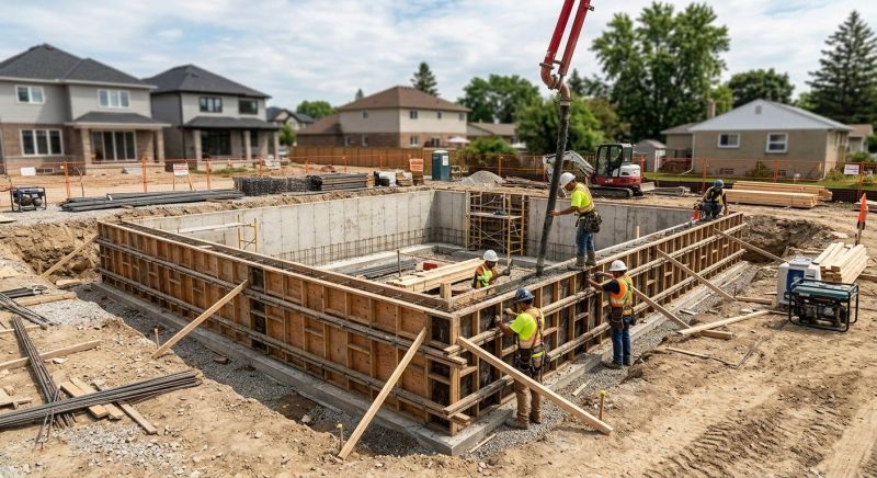 Foundation Construction in Statesville, NC