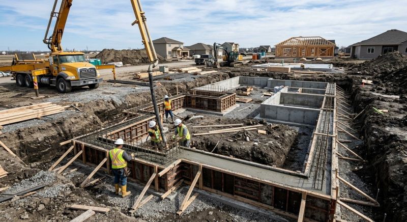 Foundation Construction in Troutman, NC