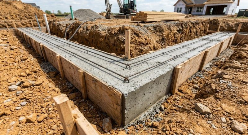 Foundation Footer Installation in Statesville, NC