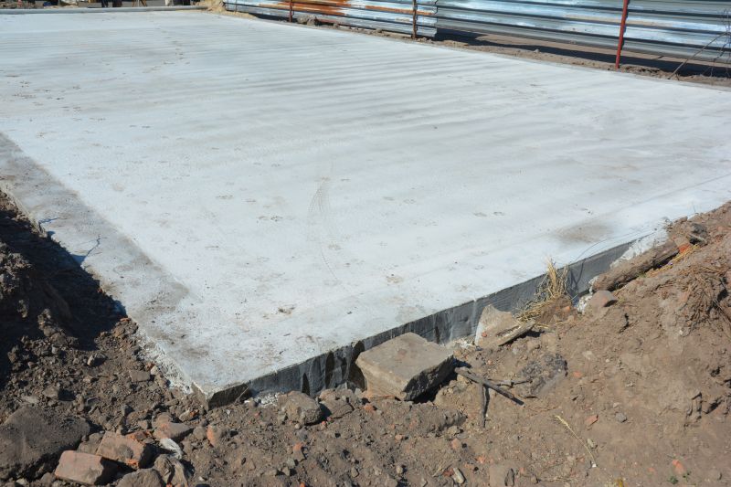 Foundation Slab Construction in Statesville, NC