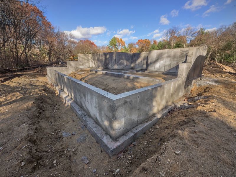 Foundation Wall Pouring in Harmony, NC